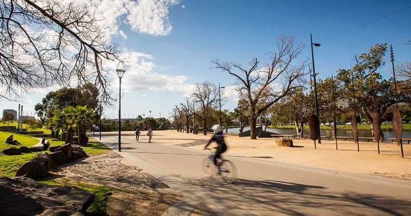 Birrarung Marr - Upper Terrace